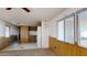 Kitchen area with wood cabinets and white appliances at 8627 E Dulciana Ave # 43, Mesa, AZ 85208