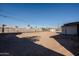 Large backyard with a detached building and plenty of space at 11380 N 113Th Dr, Youngtown, AZ 85363