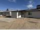 Spacious backyard with shed and patio area at 11380 N 113Th Dr, Youngtown, AZ 85363