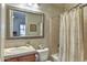 Clean and functional bathroom with a shower/tub combo and a single vanity at 12617 W Mine Trl, Peoria, AZ 85383