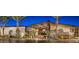 Modern clubhouse with stylish design and lighting at 12617 W Mine Trl, Peoria, AZ 85383