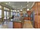 Kitchen with island, stainless steel appliances and breakfast area at 12617 W Mine Trl, Peoria, AZ 85383