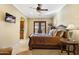 Bedroom with a comfortable bed and private access at 14705 E Redbird Rd, Scottsdale, AZ 85262
