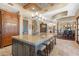Spacious kitchen with large island and breakfast bar at 14705 E Redbird Rd, Scottsdale, AZ 85262