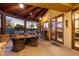 Covered patio with dining table and chairs, perfect for outdoor meals at 14705 E Redbird Rd, Scottsdale, AZ 85262