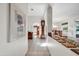 Inviting entryway with high ceilings and views into the living areas at 15827 W Falcon Ridge Dr, Sun City West, AZ 85375