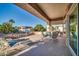 Spacious patio perfect for outdoor dining and relaxation at 15827 W Falcon Ridge Dr, Sun City West, AZ 85375