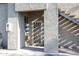 Front door entrance to an apartment with metal security door and stairs at 1720 E Thunderbird Rd # 1111, Phoenix, AZ 85022