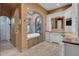 Elegant bathroom with a soaking tub and double vanity at 2333 S Eileen Pl, Chandler, AZ 85286