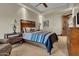 Bright bedroom with a double bed and nightstands at 2333 S Eileen Pl, Chandler, AZ 85286