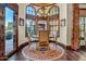 Charming breakfast nook with a round table and three chairs at 2333 S Eileen Pl, Chandler, AZ 85286