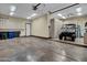 Spacious garage with storage and room for recreational vehicles at 2333 S Eileen Pl, Chandler, AZ 85286