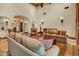 Bright living room showcasing a neutral color palette and plush sofas at 2333 S Eileen Pl, Chandler, AZ 85286