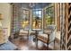 Cozy sitting area with two armchairs and a round table at 2333 S Eileen Pl, Chandler, AZ 85286