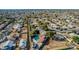 Aerial view showing house, pool, and neighborhood at 3601 W Solano Dr, Phoenix, AZ 85019