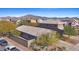 Aerial view of house, highlighting its location and curb appeal at 3766 W Jacksonville Dr, Anthem, AZ 85086