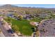Aerial view of Anthem Del Webb community park and lake at 3766 W Jacksonville Dr, Anthem, AZ 85086
