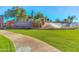 Anthem Del Webb community entrance with a water feature and landscaping at 3766 W Jacksonville Dr, Anthem, AZ 85086