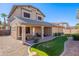 Two-story house with covered patio and landscaped yard at 3798 E Latham Ct, Gilbert, AZ 85297