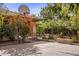 Backyard with basketball court and landscaping at 66 Biltmore Est, Phoenix, AZ 85016