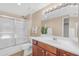 Clean bathroom with tub shower combo and updated vanity at 750 E Northern Ave # 1134, Phoenix, AZ 85020