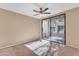 Bright bedroom with sliding glass door to patio access at 750 E Northern Ave # 1134, Phoenix, AZ 85020