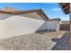 Backyard with recently updated patio and landscaping at 1055 N Recker Rd # 1215, Mesa, AZ 85205