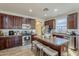 Modern kitchen with stainless steel appliances at 1253 E Debbie Dr, San Tan Valley, AZ 85140