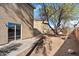 Small backyard with gravel and trees at 15550 N Frank Looyd Wright Blvd # 1057, Scottsdale, AZ 85260