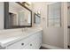 Modern bathroom with white cabinets and quartz countertop at 15550 N Frank Looyd Wright Blvd # 1057, Scottsdale, AZ 85260