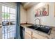 Modern kitchen sink with double basin and sleek faucet at 16644 N 33Rd St # 105, Phoenix, AZ 85032