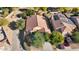 Aerial view of the house and surrounding neighborhood at 17713 N Larkspur Ln, Surprise, AZ 85374