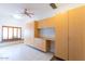 Well-organized garage with custom built-in cabinetry at 1964 S Marble St, Gilbert, AZ 85295