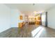 Open living area with kitchen island and lots of natural light at 1964 S Marble St, Gilbert, AZ 85295