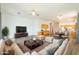 Bright living room featuring an open floor plan and modern furniture at 1964 S Marble St, Gilbert, AZ 85295