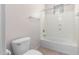 Clean bathroom with a bathtub, toilet and shower at 3330 S Gilbert Rd # 2001, Chandler, AZ 85286