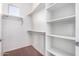 Walk-in closet with shelving and hanging rod at 3330 S Gilbert Rd # 2001, Chandler, AZ 85286