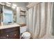 Modern bathroom with a vanity, toilet and shower at 3343 E Anderson Dr, Phoenix, AZ 85032