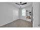 Bedroom with double door closet and built-in shelving at 36085 W Prado St, Maricopa, AZ 85138