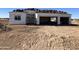 New construction home exterior, showing the front elevation and landscaping at 3730 N Maya Rd, Eloy, AZ 85131