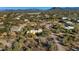 Aerial view showcasing the home's location in a serene desert setting at 5743 E Windstone Trl, Cave Creek, AZ 85331