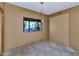 Bright breakfast nook with tile floor and view of desert landscape at 5743 E Windstone Trl, Cave Creek, AZ 85331