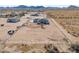 Aerial view of house and expansive lot in desert setting at 57968 W Fulcar Rd, Maricopa, AZ 85139