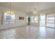 Bright dining room with tile floors and sliding glass doors at 6307 S Palo Blanco Dr, Gold Canyon, AZ 85118