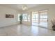 Bright dining room with tile floors and sliding glass doors at 6307 S Palo Blanco Dr, Gold Canyon, AZ 85118