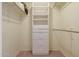 Large walk-in closet with built-in shelving and hanging rods at 6318 N 19Th St, Phoenix, AZ 85016