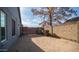 Side yard with gate access and plenty of space at 7710 W Aster Dr, Peoria, AZ 85381