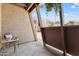 Private patio perfect for relaxing with outdoor furniture at 832 W 14Th St, Tempe, AZ 85281