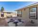 Backyard with patio, shed, and decorative rug at 8707 N 3Rd Ave, Phoenix, AZ 85021