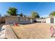 Backyard with grassy area, playset, and shed at 8707 N 3Rd Ave, Phoenix, AZ 85021